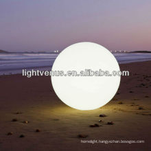 Glowing plastic waterproof led ball supplier from china